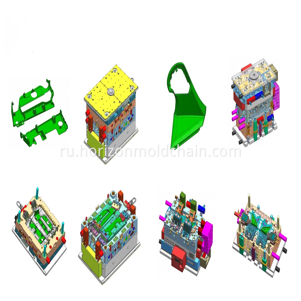 Agricultural machinery product molds